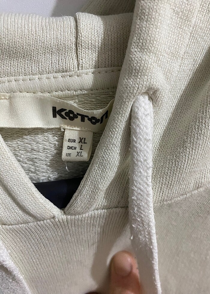 Bej sweat - Görsel 4