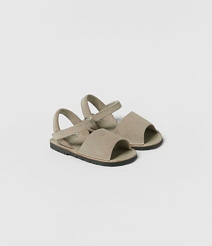 Zara deri cocuk sandalet