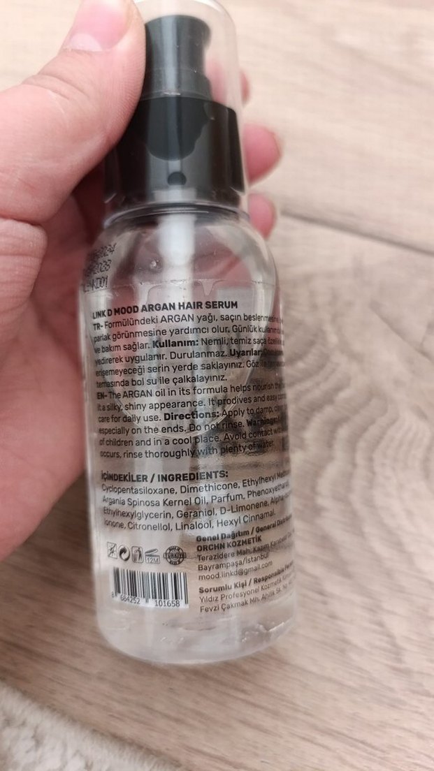 Link Mood Argan Saç Serumu - Görsel 2