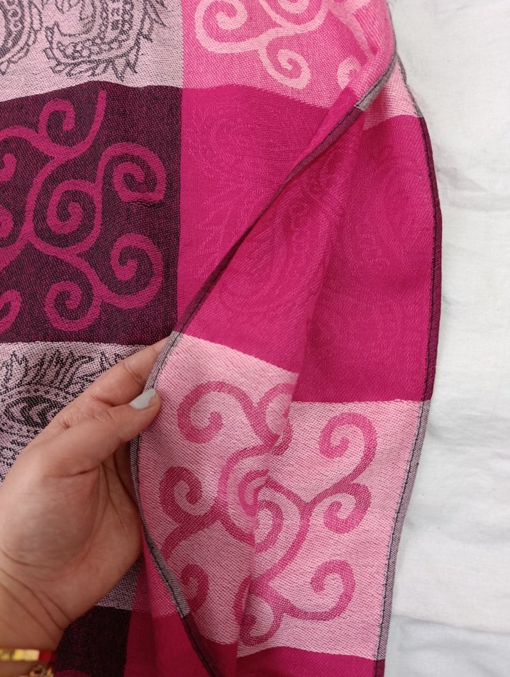 Renkli Bohem Kadın Şal - Görsel 2