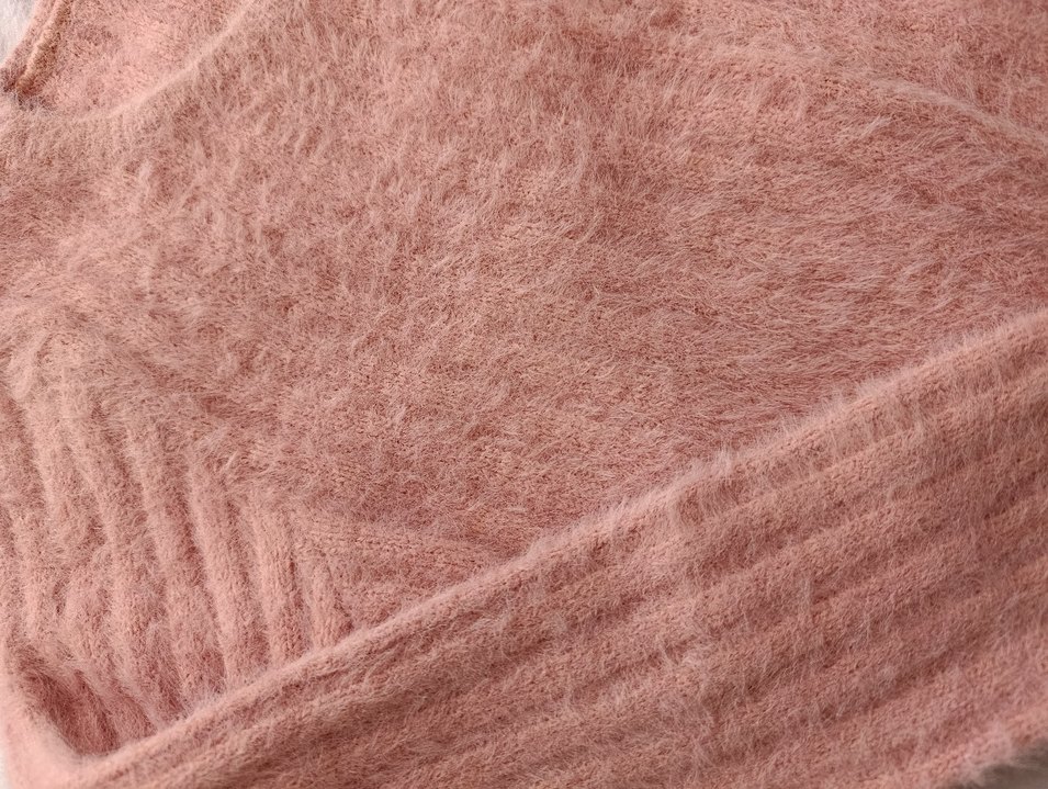 Kadın Örgü Yün Kazak - Görsel 2