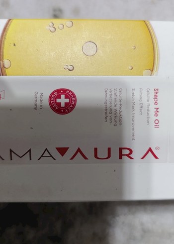 MAMAURA Shape Me Yağı - Selülit ve Çatlak Bakımı