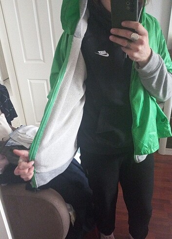 Sweat hirka paraşüt kumaş karşık - Görsel 2