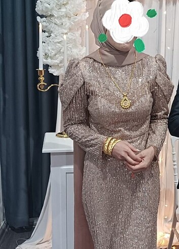Tesettür abiye elbise
