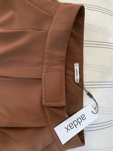 Addax yüksek bel s beden çırt kapamalı wide Leg pantolon