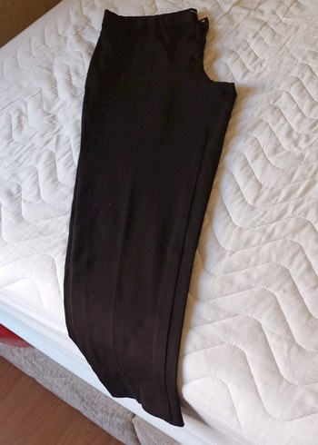 Kadın kahverengi Kumaş Pantolon - Görsel 2