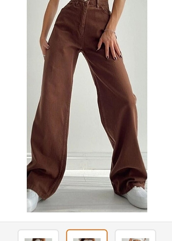 Kahvereng pantolon - Görsel 2