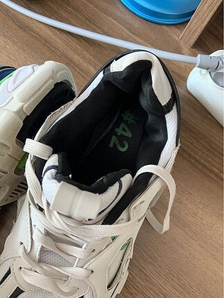 42 Beden beyaz Renk beyaz spor ayakkabı