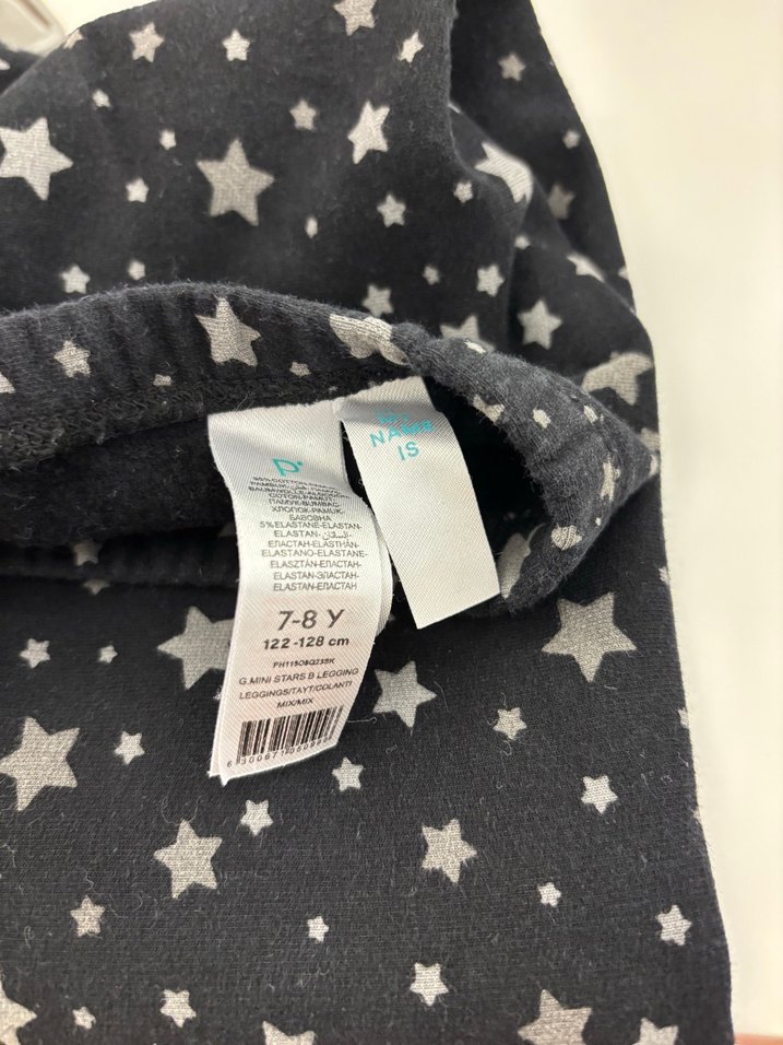 Penti kız Çocuk Siyah Yıldızlı Tayt (7-8 yaş) - Görsel 4