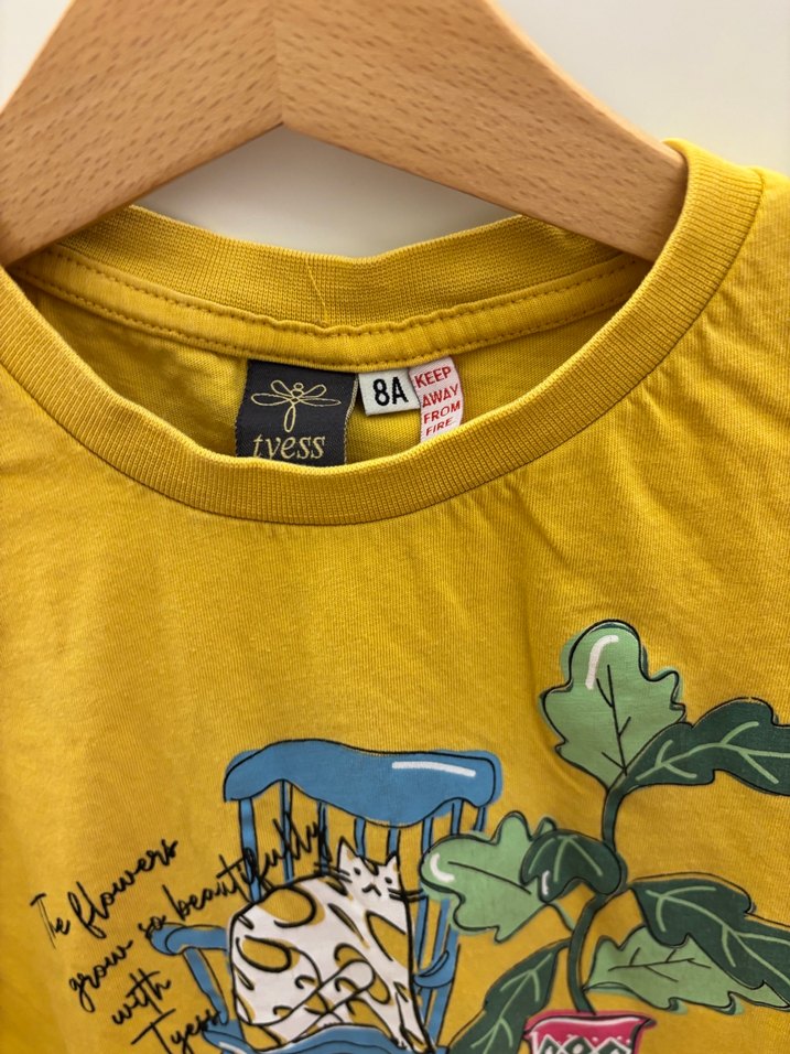 Tyess kız çocuk t-shirt (8 yaş) - Görsel 3