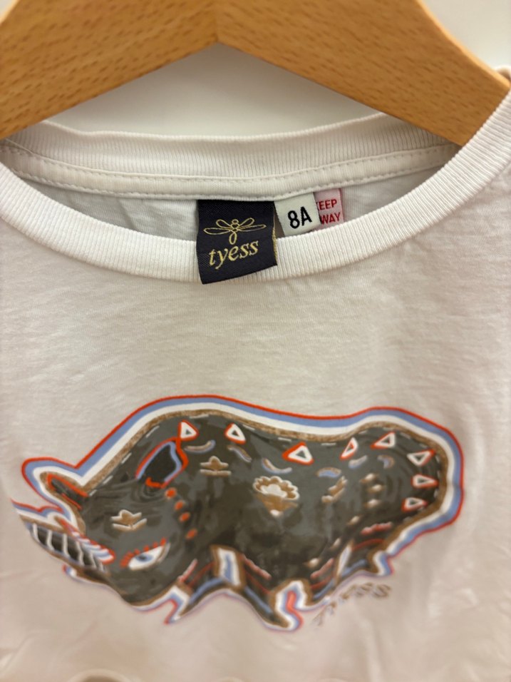 Tyess kız çocuk t-shirt (8 yaş) - Görsel 2