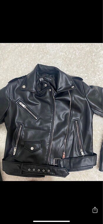 xs Beden Zara deri mont