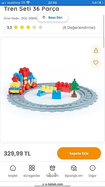 Diğer Dolu tren seti
