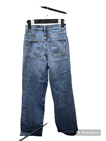 26 Beden Geniş paça kot pantolon