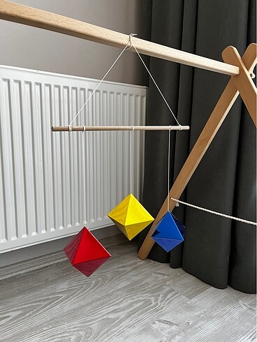  Beden Renk Montessori - octahedron mobile