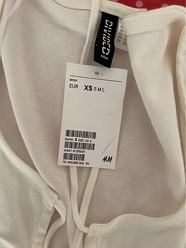 xs Beden Önü bağcıklı üst