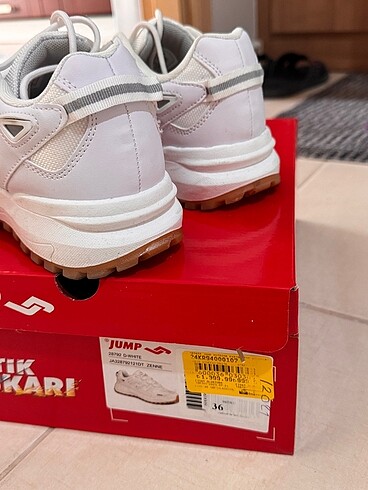 36 Beden beyaz Renk Jump spor ayakkabı
