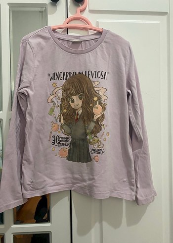 Kız Çocuk Uzun Kollu Baskılı Tişört - Görsel 2