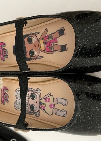 Kız Çocuk Siyah Rugan Tokalı Babet - Görsel 4