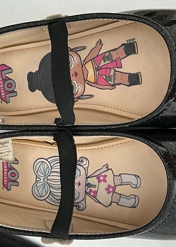 Kız Çocuk Siyah Rugan Tokalı Babet - Görsel 5