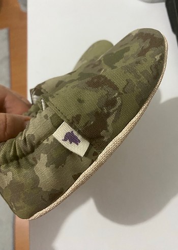 Erkek Bebek Kamuflaj panduf - Görsel 6