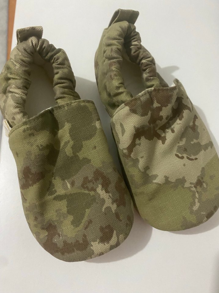 Erkek Bebek Kamuflaj panduf - Görsel 2