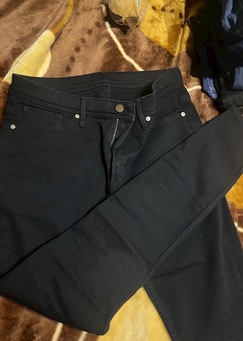 Siyah Regular Fit Erkek Denim Jean