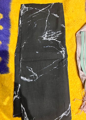 Mermer desenli Şal - Görsel 2