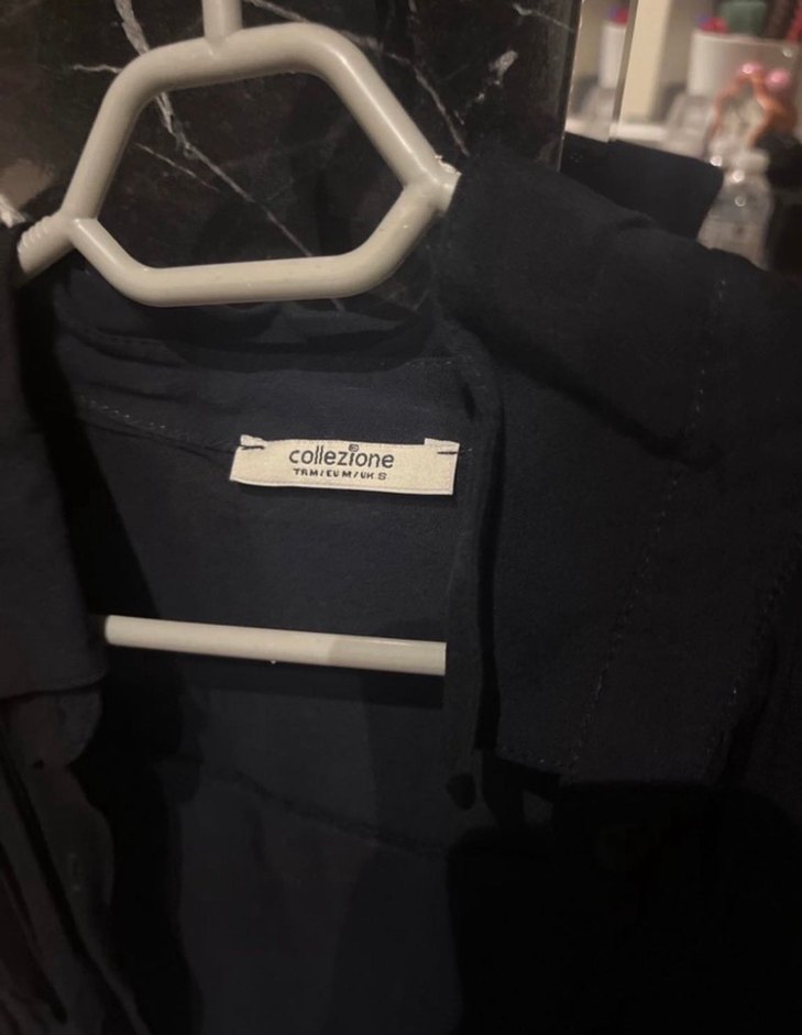 3 ADET GÖMLEK Collezione Kadın Düğmeli Kolsuz Gömlek - Görsel 4