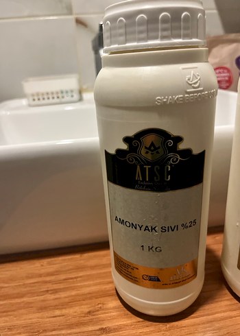 ATSC Amonyak Sıvı %25 1KG - Görsel 2