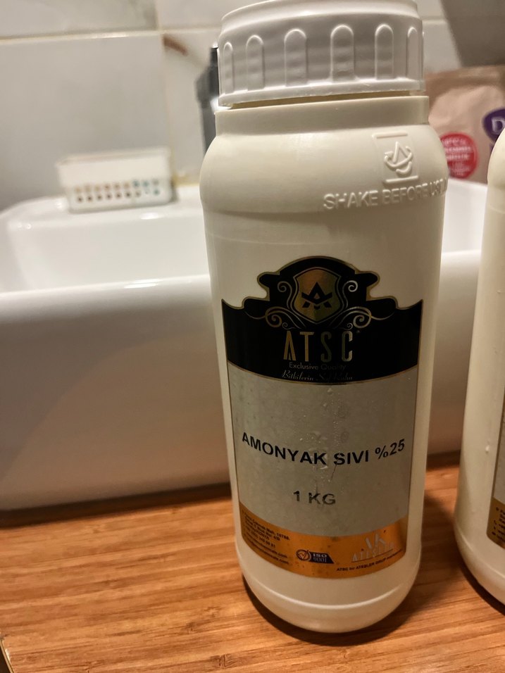 ATSC Amonyak Sıvı %25 1KG - Görsel 2