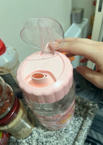 Pembe Kelebek Desenli Sürahi - Görsel 3