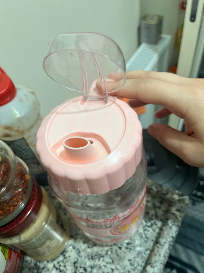 Pembe Kelebek Desenli Sürahi - Görsel 3