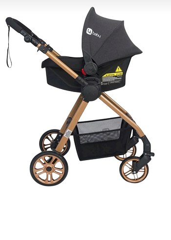 4 Baby Esse Model Gold Antrasit Travel Bebek Arabası - Görsel 7