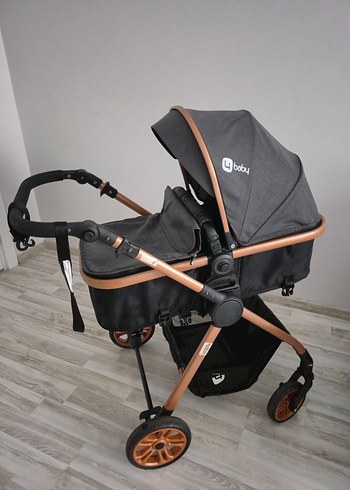 4 Baby Esse Model Gold Antrasit Travel Bebek Arabası - Görsel 5
