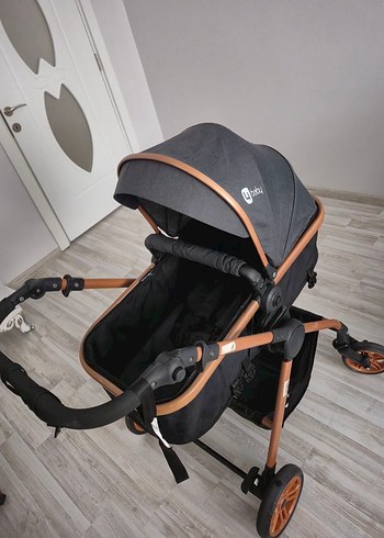 4 Baby Esse Model Gold Antrasit Travel Bebek Arabası - Görsel 3