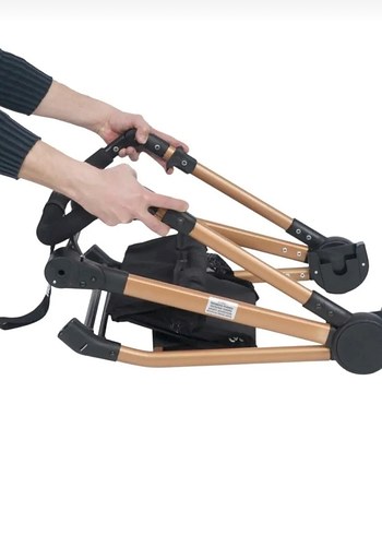 4 Baby Esse Model Gold Antrasit Travel Bebek Arabası - Görsel 8