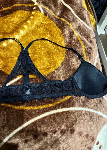 Pierre Cardin Orijinal Siyah Gotik Midi Sütyen - Görsel 4