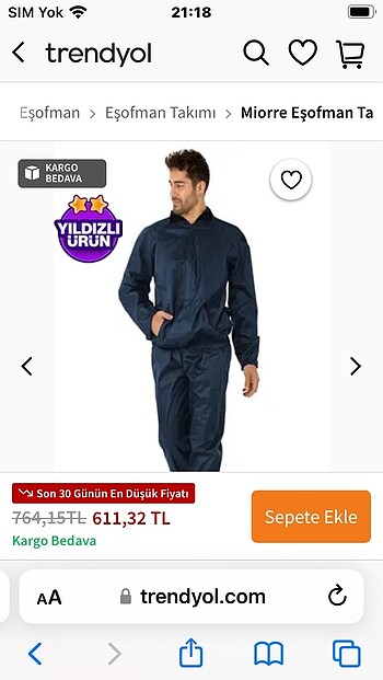 Miorre Miorre sauna eşofman takımı