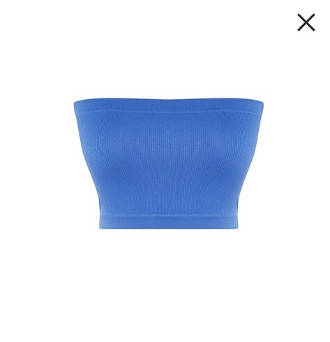 Trendyol milla Fitilii straplez crop