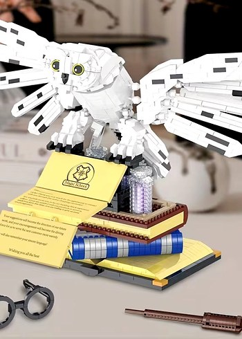 Harry Potter Baykuşu Hedwig Lego - Görsel 6