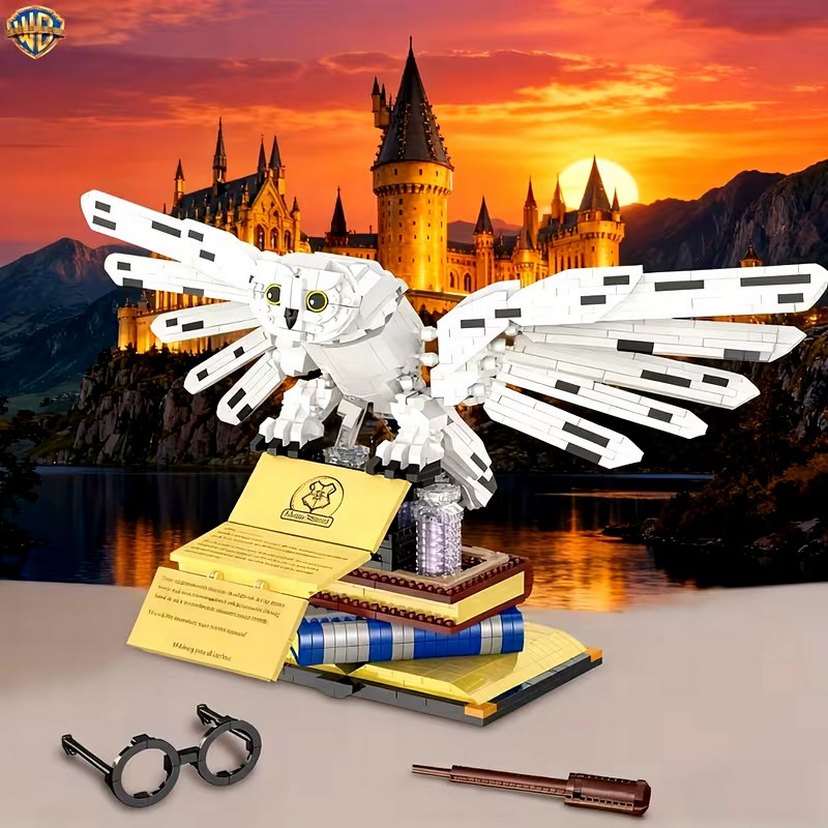 Harry Potter Baykuşu Hedwig Lego - Görsel 2