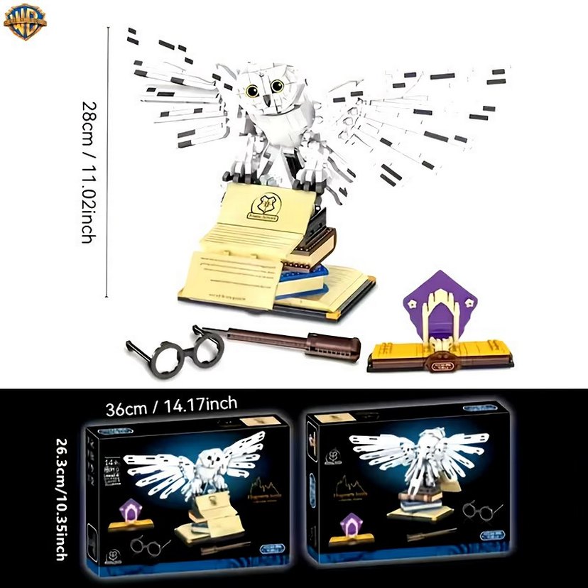 Harry Potter Baykuşu Hedwig Lego - Görsel 3