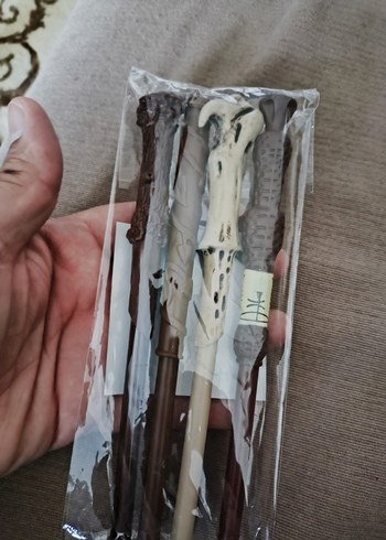 4'lü Harry Potter asa Şeklinde Kalem Seti - Görsel 9