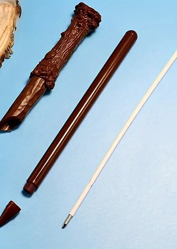 4'lü Harry Potter asa Şeklinde Kalem Seti - Görsel 3