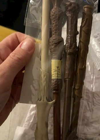 4'lü Harry Potter asa Şeklinde Kalem Seti - Görsel 6