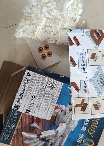 Harry Potter Baykuşu Hedwig Lego - Görsel 7