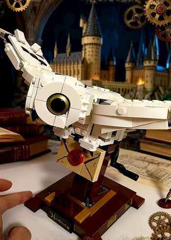 Harry Potter Baykuşu Hedwig Lego - Görsel 3