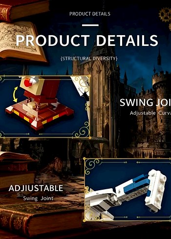 Harry Potter Baykuşu Hedwig Lego - Görsel 6