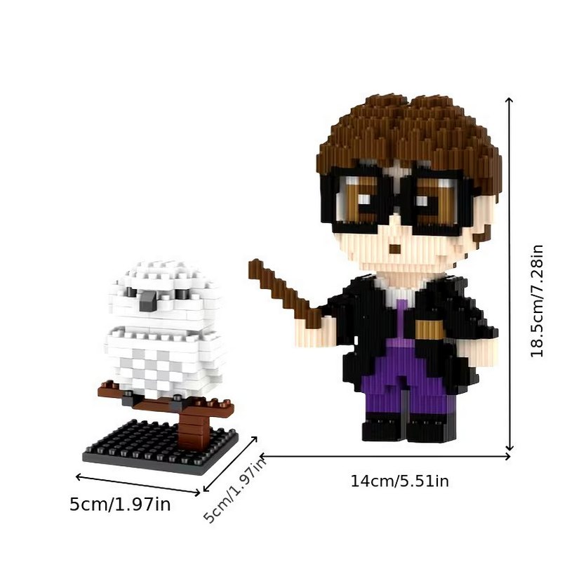 Harry Potter ve Baykuşu Hedwig 2'li Lego - Görsel 3